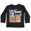 T-shirt à manches longues Bluey - Dk. Gris 4T