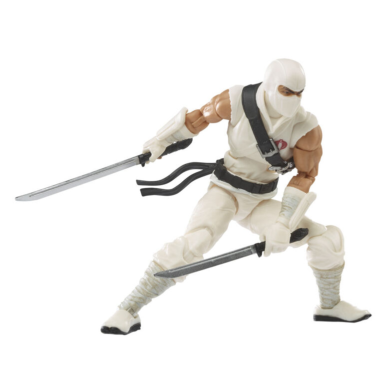 G.I. Joe Classified Series Series Storm Shadow Action Figure 35 Collectible Toy, Multiple Accessories Custom Package Art