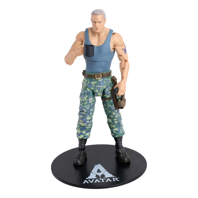 Disney Avatar - Colonel Miles Quaritch 7" Figurine