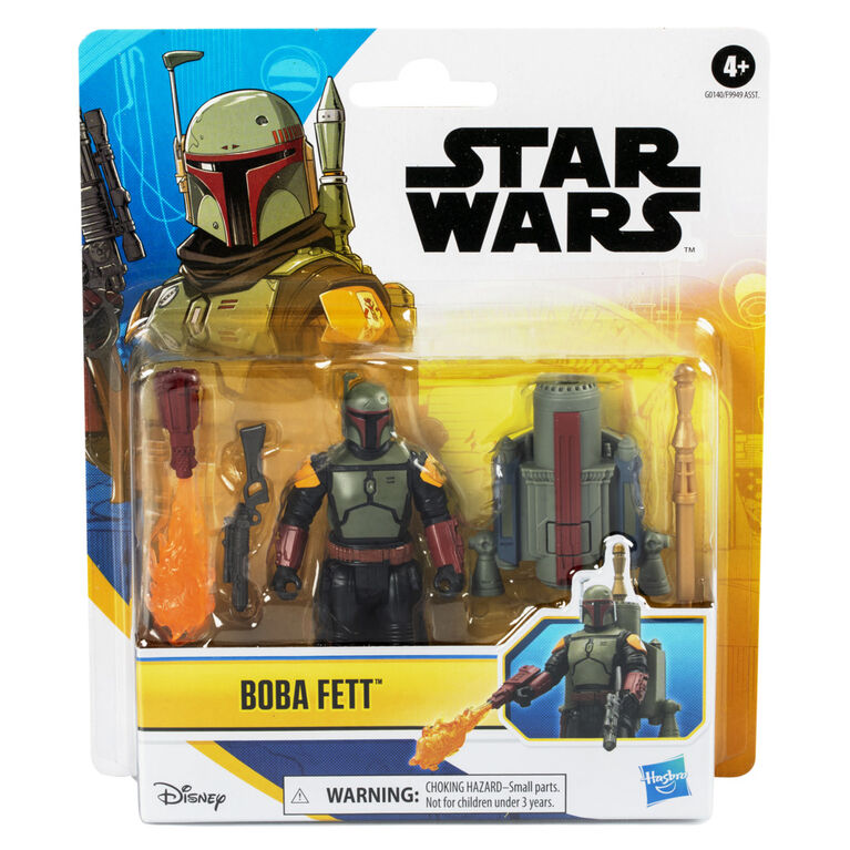 Star Wars Epic Hero Series, figurine Boba Fett de 10 cm avec &eacute;quipement