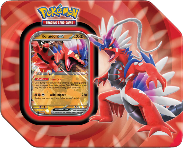 Pokemon Paldea Legends Tin