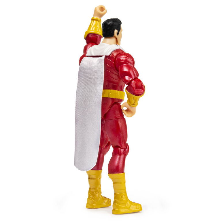 DC Comics 4-inch SHAZAM! Action Figure with 3 Mystery Accessories, Adventure 2