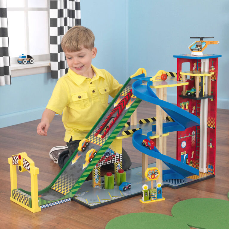 KidKraft - Mega Ramp Racing Set