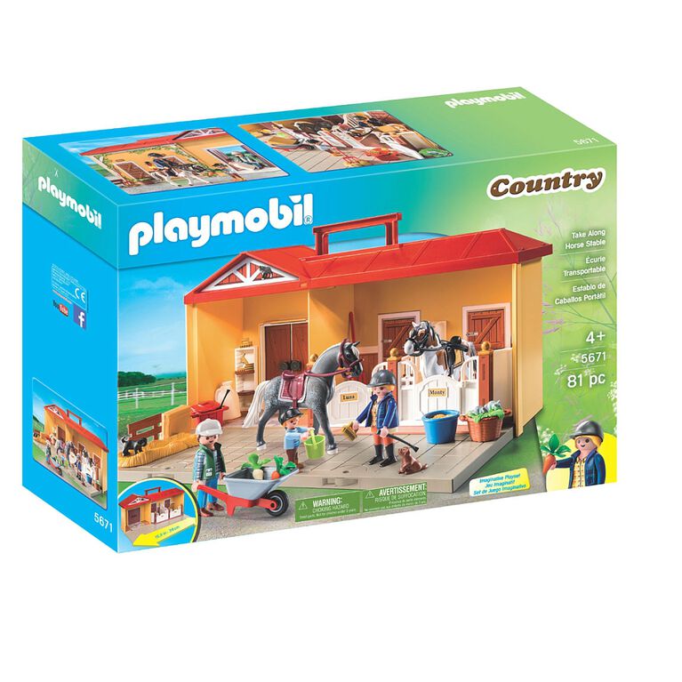 Playmobil - Écurie Transportable