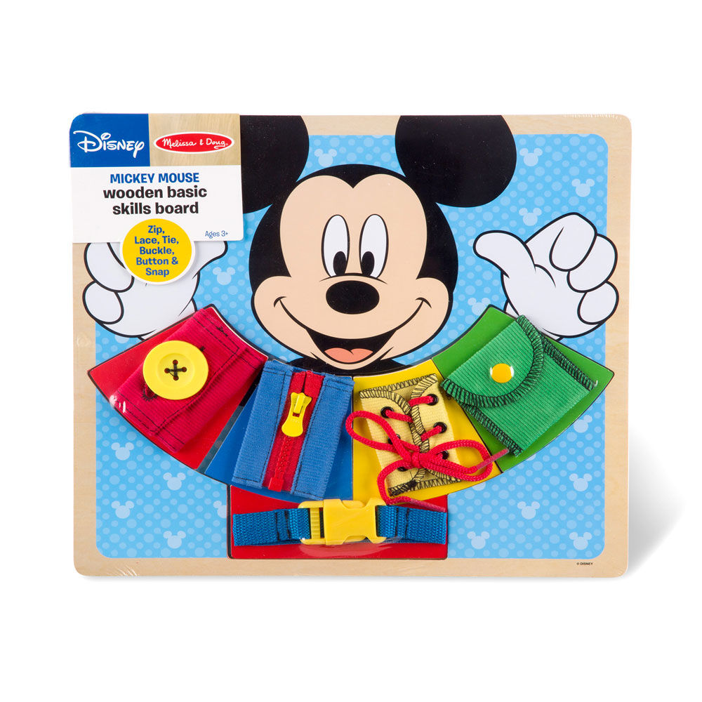 Mickey Mouse Wooden Basic Skill Board