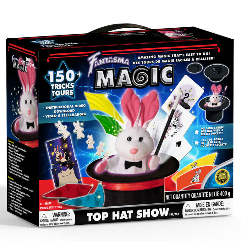 Ensemble de magie Top Hat Show - 150 tours