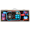 My Real Jam DJ Table, Toy DJ Mixing Table with Headphone Jack and Case - Headphones not included