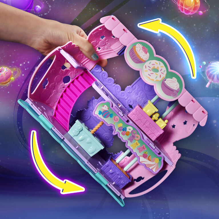 Hatchimals CollEGGtibles, Cosmic Candy Shop 2-in-1 Playset with Exclusive Pixie and Hatchimal