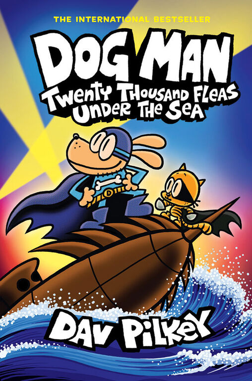 Dog Man: Twenty Thousand Fleas Under the Sea: A Graphic Novel (Dog Man #11): From the Creator of Captain Underpants - Édition anglaise