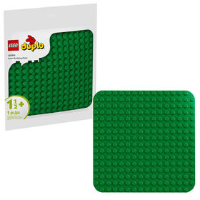 LEGO DUPLO Plaque de construction verte, Jouet de construction, la base d'exposition pour enfants suscite le jeu créatif 10460