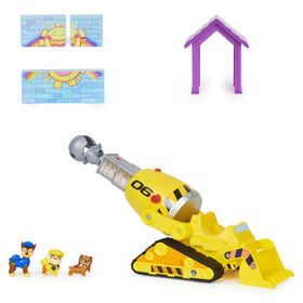 PAW Patrol, Rubble's Deluxe Bulldozer with 3 Action Figures - R Exclusive