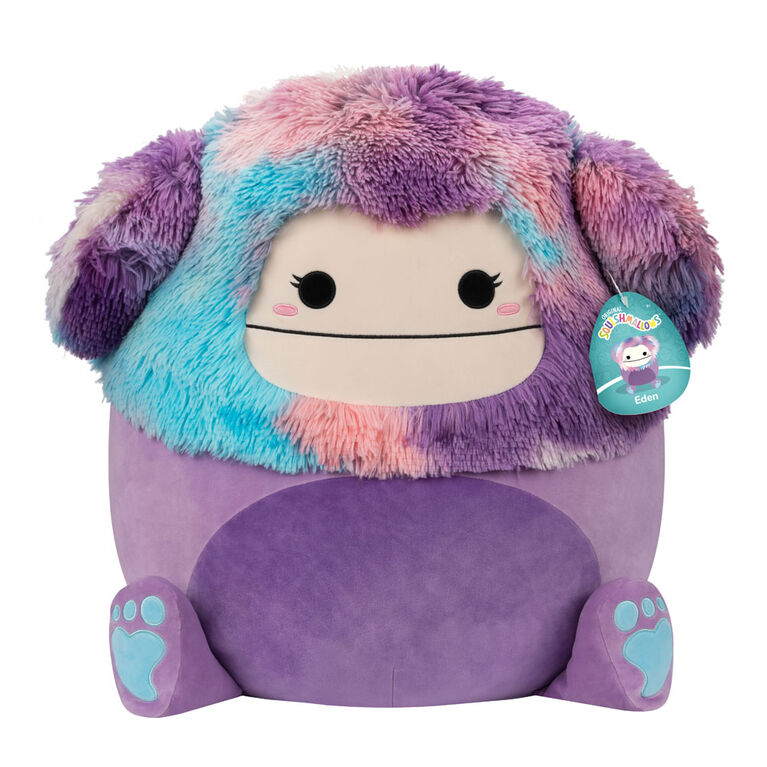 Squishmallows 16" - Eden the Purple Bigfoot