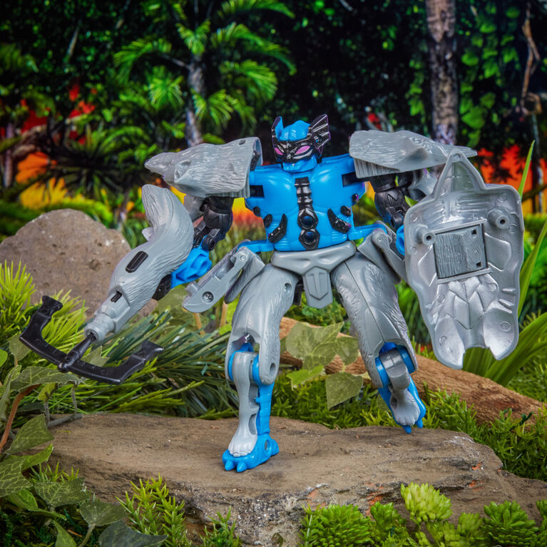 Transformers Generations, figurine Vintage Beast Wars Maximal Wolfang de collection, adultes et enfants, dès 8 ans, taille de 12,5 cm