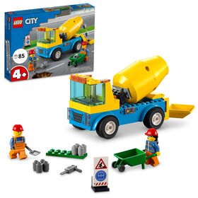 LEGO City Le camion malaxeur 60325 Ensemble de construction (85 pièces)