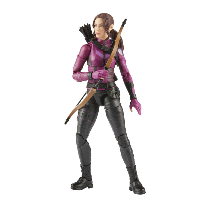Marvel Legends Series MCU Disney Plus Kate Bishop Hawkeye Series Action Figure 6-inch Collectible Toy, 3 Accessories, 1 Build-A-Figure part