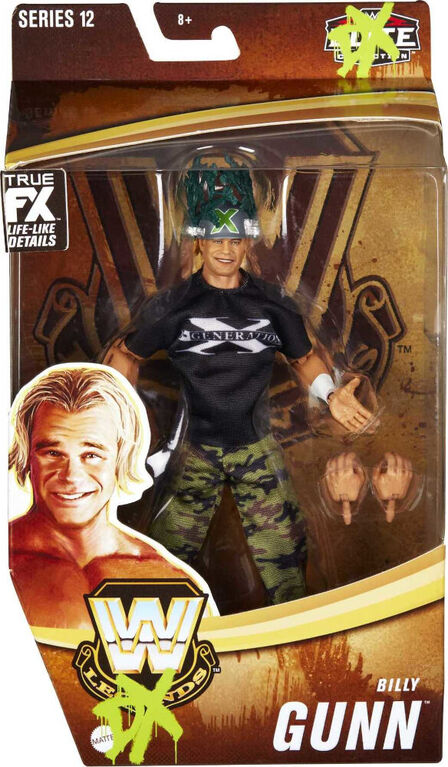 WWE Billy Gunn Legends Action Figure - English Edition - R Exclusive
