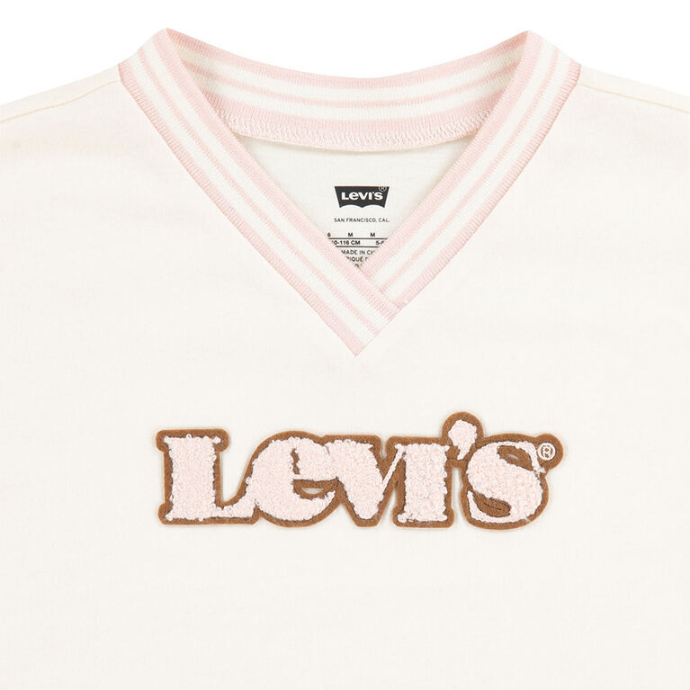 Levis T-shirt and Skirt Set - Pink