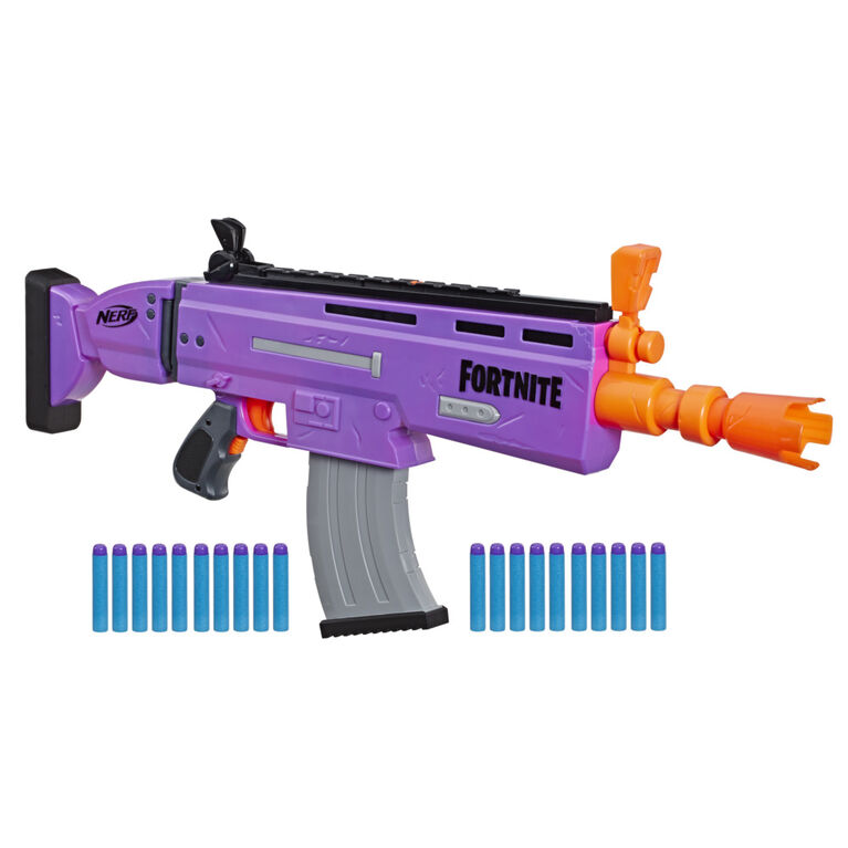 Nerf Fortnite Ar E Motorized Blaster R Exclusive Toys R Us Canada
