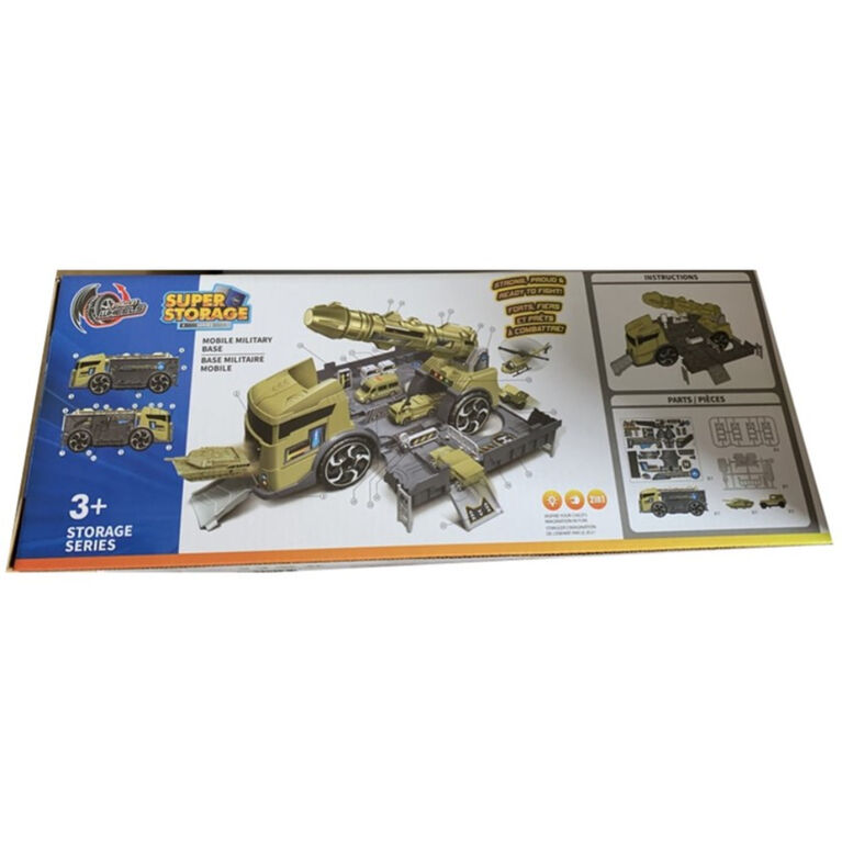 Dragon Wheels: Super Storage - Mobile Military Base