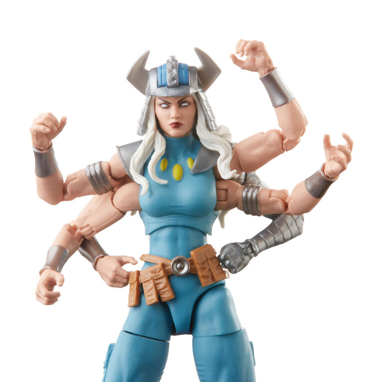 Marvel Legends Series X-Men Classic Marvel's Spiral 6-inch Action Figure Toy, 8 Accessories