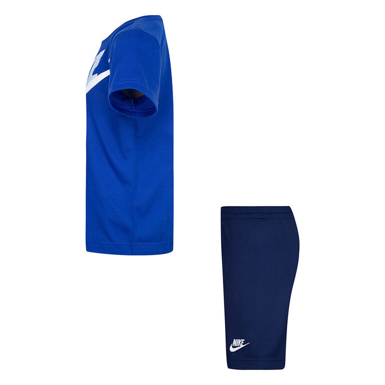Nike T-shirt and Short Set - Midnight Navy - Size 5