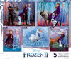 Ceaco Disney Classiques 5 in 1 Multi Pack Puzzles Frozen 2