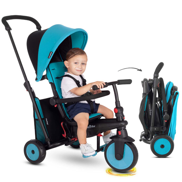 smarTrike STR3 - tricycle pliant bébé - bleue