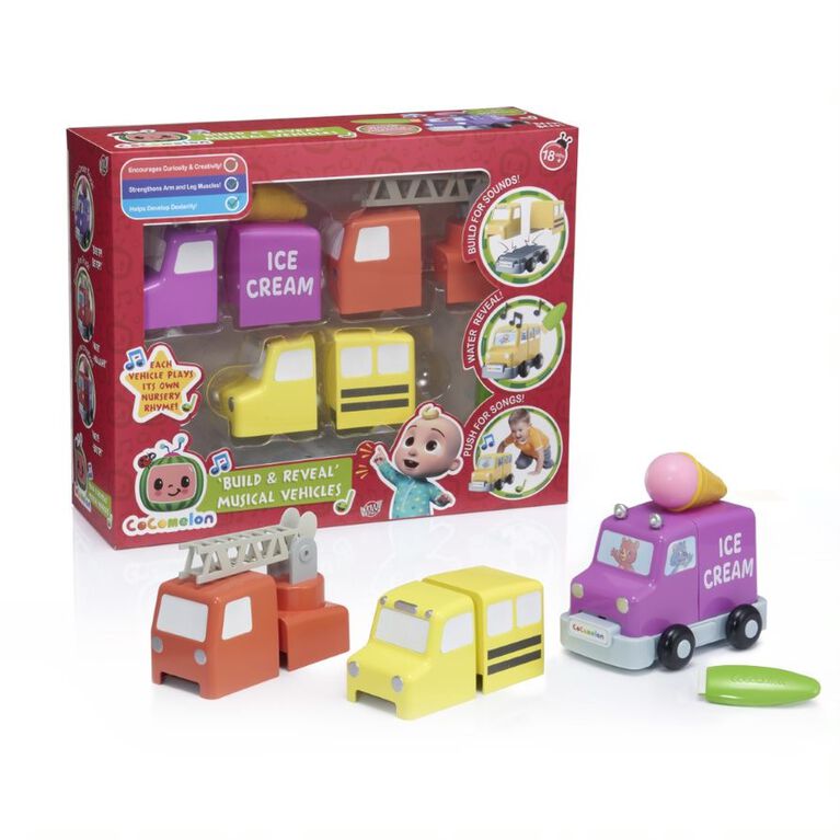 Cocomelon-Build and Sounds Vehicles