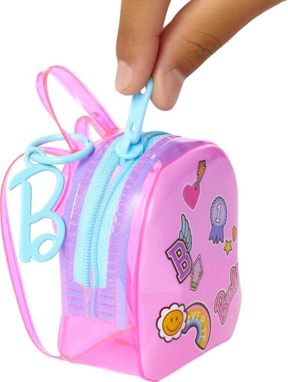 Barbie Clothes, Deluxe Bag with School Outfit and Themed Accessories