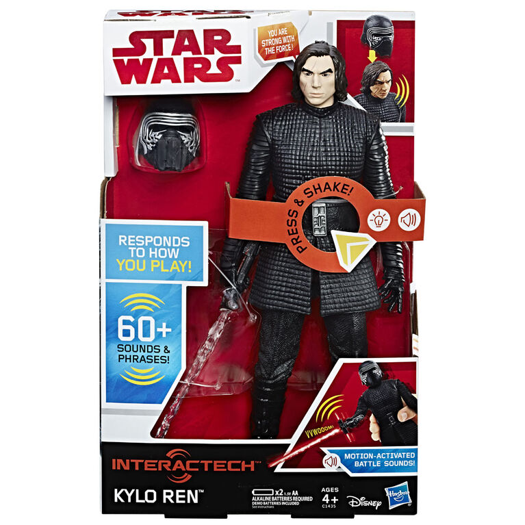 Star Wars - Figurine électronique Kylo Ren Interactech