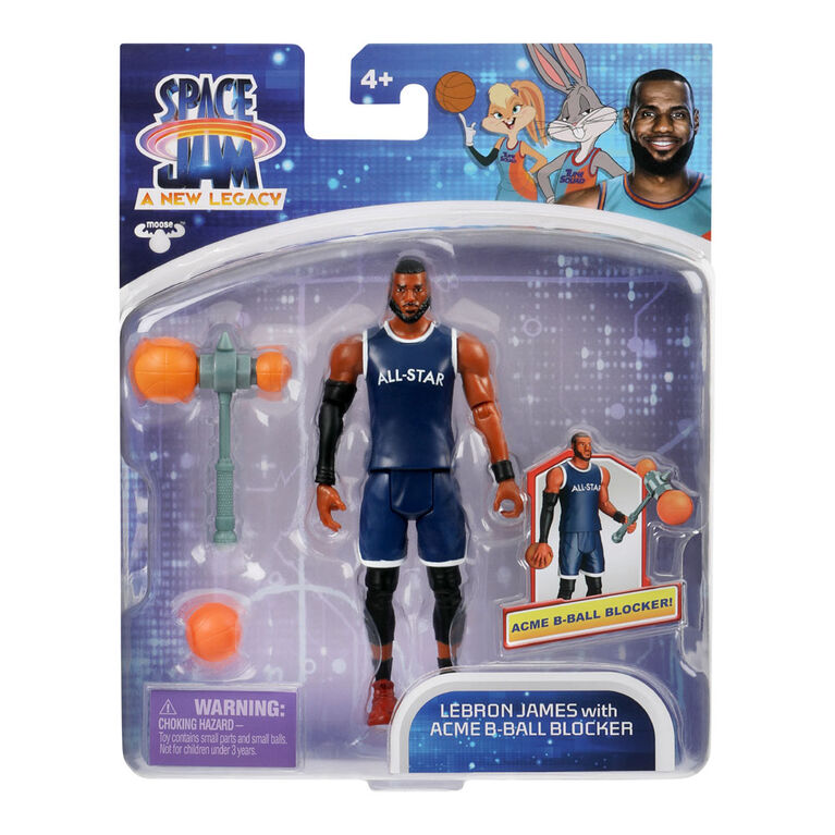 Space Jam S1 Ballers Fig Pack - Lebron With Acme B-Ball Blocker ...