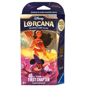 Lorcana The First Chapter Starter Deck Amber & Amethyst - Édition anglaise