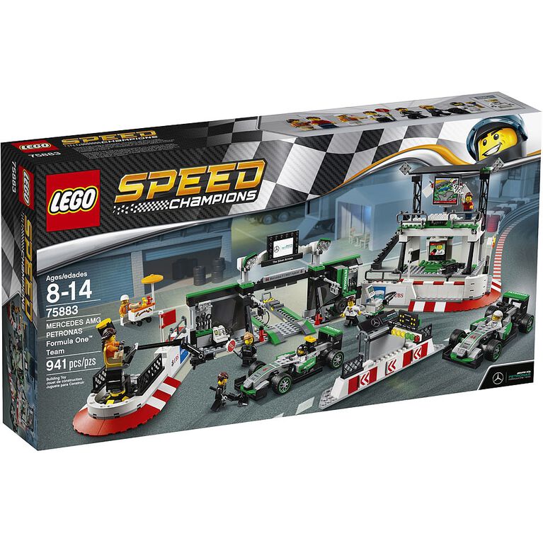 Lego Speed Champions Mercedes Amg Petronas Formula One Team 75883 Toys R Us Canada