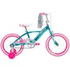 Huffy N Style, 16-inch Bike Teal Chrome and Pink