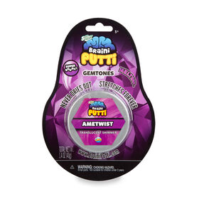 P&acirc;te &agrave; modeler BrainiPutti Gemtones Ametwist de OrbSlimy 40g