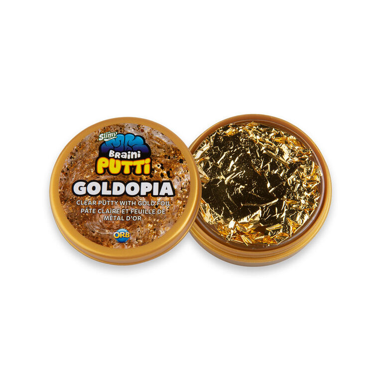 P&acirc;te &agrave; modeler Braini Putti Goldopia de OrbSlimy 44g
