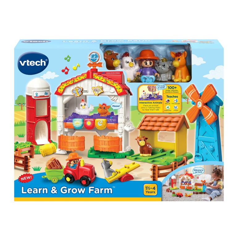 VTech Learn & Grow Farm - R Exclusive - English Edition