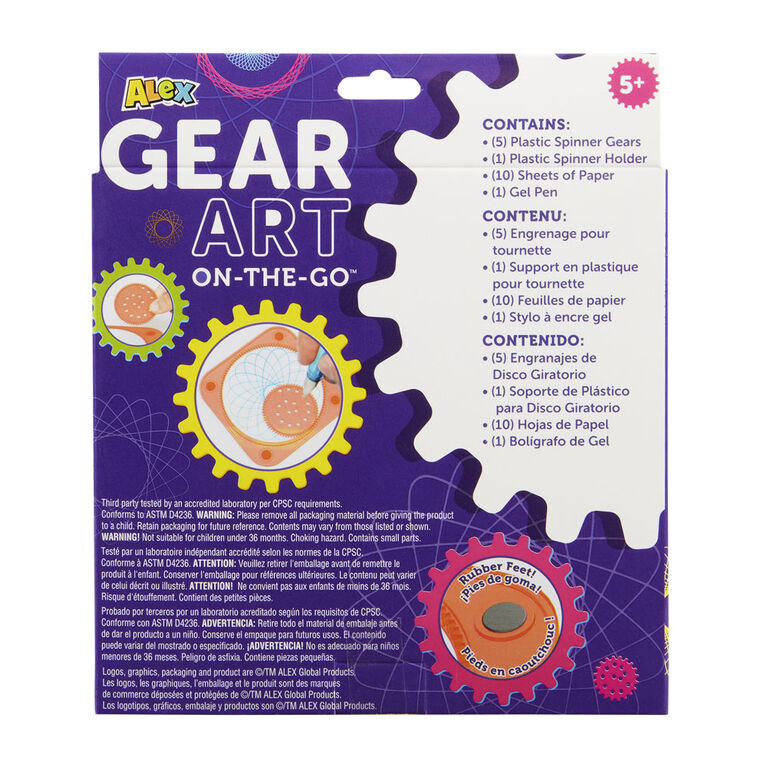 ALEX Gear Art On-The-Go