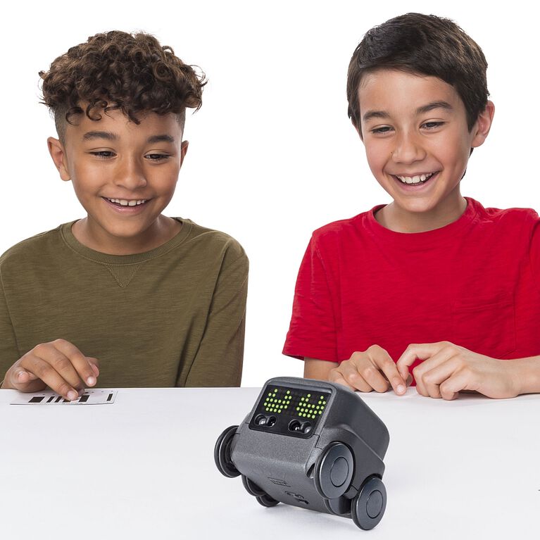 Boxer - Interactive A.I. Robot Toy (Black) with Personality and Emotions