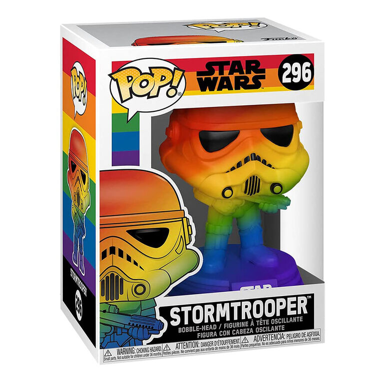 Figurine en Vinyle Stormtrooper (Rainbow) par Funko POP! Star Wars: Pride