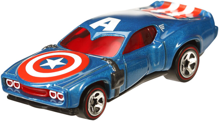 Hot Wheels Marvel Character Car Captain America Toys R Us Canada