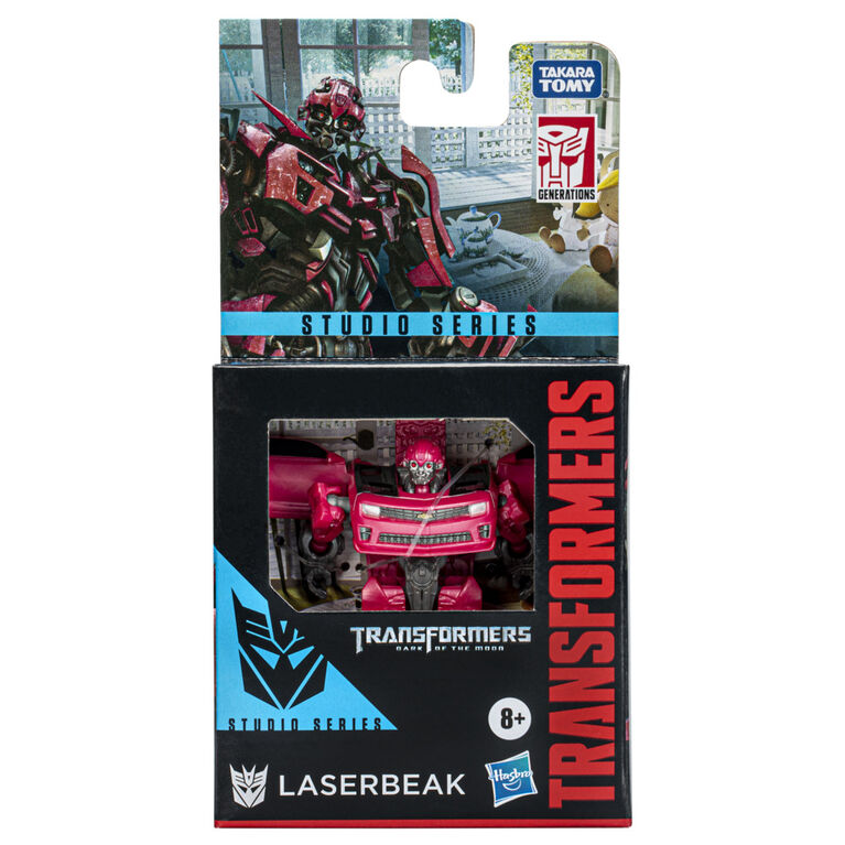 Transformers Toys Studio Series Core Class Transformers: Dark of the Moon Laserbeak Action Figure, 3.5-inch