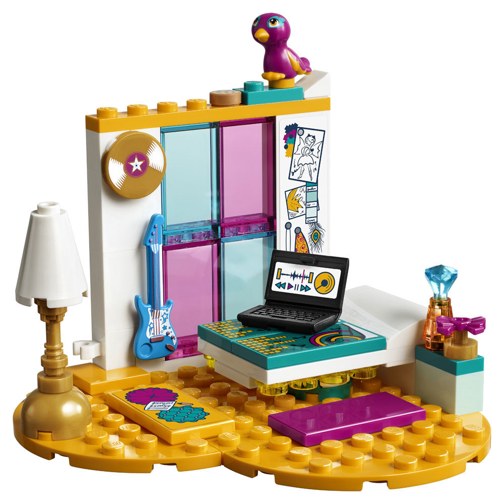 lego friends andrea's room