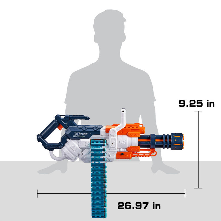 X-Shot Excel Crusher Foam Dart Blaster (48 Darts)