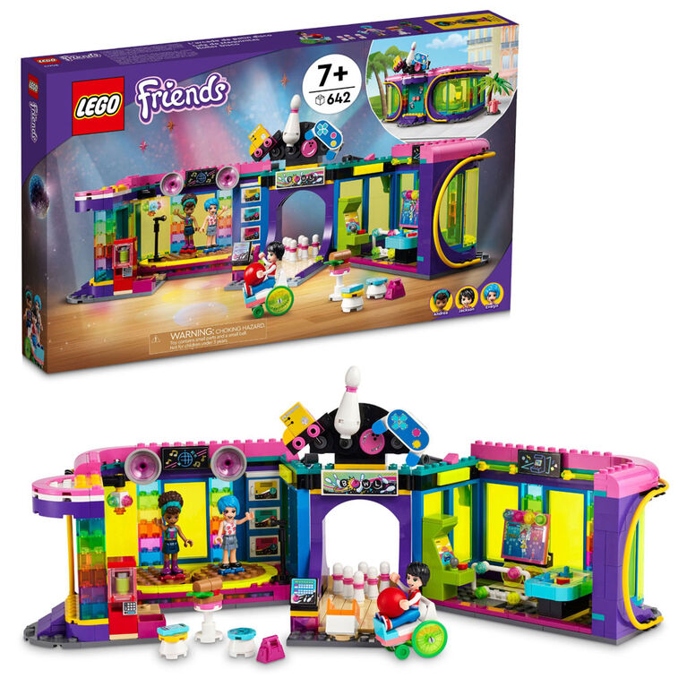 LEGO Friends L'arcade de patin disco 41708 (642 pièces)