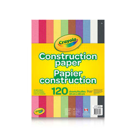 Crayola Construction Paper 120 Sheets