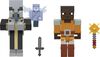 Minecraft Dungeons Hal and Nameless One Figures