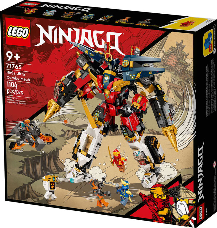 LEGO NINJAGO Ninja Ultra Combo Mech 71765 Building Kit (1,104 Pieces)