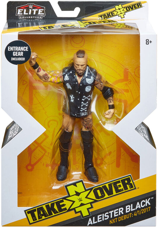 WWE NXT TakeOver Aleister Black Elite Collection Action Figure.