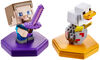 Minecraft Earth Boost Minis Attacking Steve & Spawning Chicken Figures